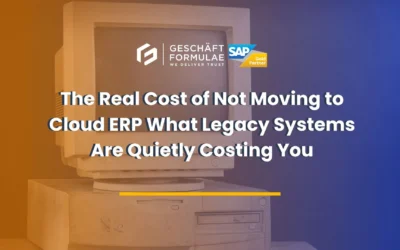 The Real Cost of Not Moving to Cloud ERP What Legacy Systems Are Quietly Costing You.
