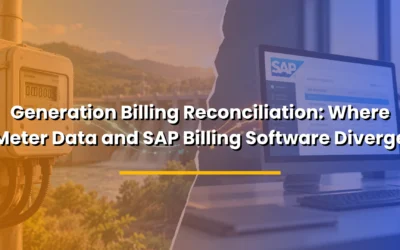 Generation Billing Reconciliation Where Meter Data and SAP Billing Software Diverge