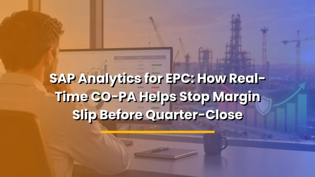 SAP Analytics for EPC